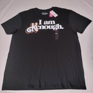 Barbie The Movie Kenough Graphic T Shirt Black XXL 100 Cotton